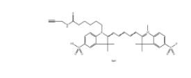 1617497-19-4，Sulfo-Cyanine5 alkyne，Sulfo-Cy5 alkyne，磺酸基-Cy5 炔烃,