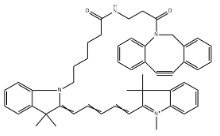 2182601-71-2，DBCO-Cyanine5，二苯并环辛炔-花青素Cy5，Cy5 DBCO