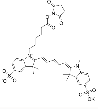 磺基花青5 NHS酯；2230212-27-6；Sulfo-Cy 5 NHS Ester