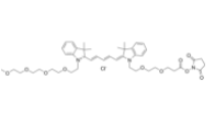 N-(m-PEG4)-N'-(PEG2-NHS ester)-Cy5  