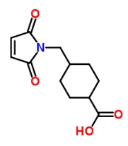 64987-82-2，N-(4-Carboxycyclohexylmethyl)maleimide ，4-((2,5-Dioxo-2H-pyrrol-1(5H)-yl)methyl)cyclohexanecarboxylic acid，4-(N-马来酰亚胺基甲基)环己基甲酸