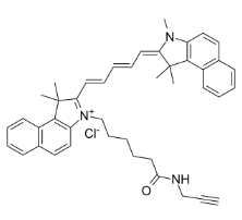 Cy5.5 alkyne，CY5.5 炔烃，Cy5.5 ALK，1628790-37-3