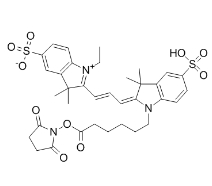 146368-16-3，Sulfo-Cyanine3 NHS ester，Sulfo-Cy3  NHS，CY3-NHS酯