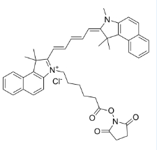 Cyanine5.5 NHS ester；1469277-96-0；Cy5.5 N-羟基琥珀酰亚胺酯