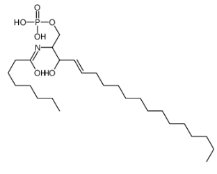 C8 Ceramide-1-phosphate，CAS号：887353-95-9