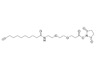 CAS号：1006592-59-1，Propargyl-C8-amido-PEG2-NHS ester