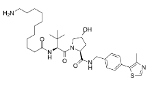 (S,R,S)-AHPC-C10-NH2 (VH032-C10-NH2)，CAS号：2341796-74-3