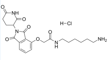 Thalidomide-O-amido-C6-NH2  ；2376990-31-5