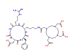 DOTA-c(RGDfK)       螯合物前体多肽