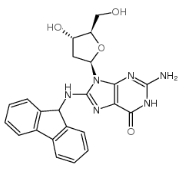 G-C8-AF，CAS:73051-69-1，2′-脱氧-8-(9H-芴-2-基氨基)-鸟苷