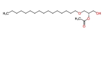 1-邻十六基-2-邻乙酰基-sn-甘油；cas:77133-35-8；C16-02:0 DG