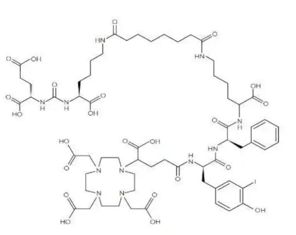 DOTAGA-DTyr(3I)-DPhe-DLys(Sub-Lys-urea-Glu)