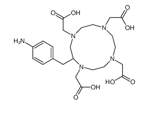 p-NH2-Bn-DOTA  ，CAS号：123317-52-2
