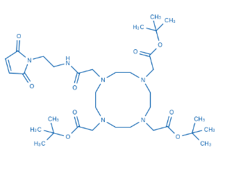 MaleiMido-Mono-aMide-DOTA-tris (t-Bu ester)；DOTA-三叔丁酯-马来酰亚胺