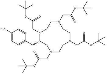 DOTA-p-苯-氨基-四叔丁酯 ；446061-19-4