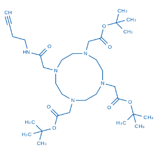 Butyne-DOTA-tris(t-butyl ester)；2125661-54-1