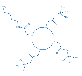 4-Aminobutyl-DOTA-tris(t-butyl ester)；1402393-59-2