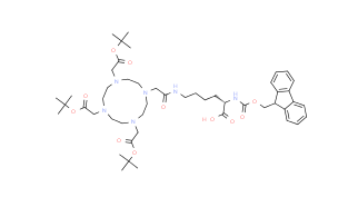 Fmoc-L-Lys-mono-amide-DOTA-tris(t-Bu ester) ；479081-06-6