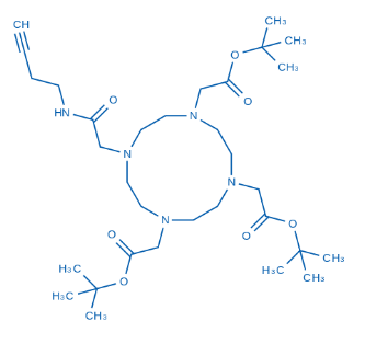 Butyne-DOTA-tris(t-butyl ester)；2125661-54-1