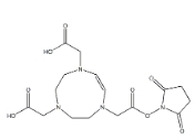 CAS：1338231-09-6，2,2′-(7-(2-((2,5-二氧吡咯烷-1-基)氧基)-2-氧乙基)-1,4,7-三氮烷-1,4-二基)二乙酸