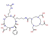 DOTA-cyclo(RGDfK) acetate,909024-55-1,不同标记物修饰肽