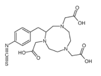 2-(4-isothiocyanatobenzyl)-1,4,7-triazacyclononane-1,4,7-triacetic acid 