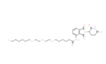 泊马度胺-C6-PEG3-丁基碘	  