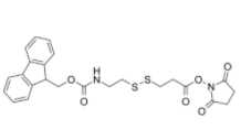 	Fmoc-NH-ethyl-SS-propionic NHS ester  
