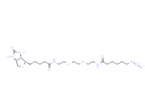 Biotin-PEG2-C6-azide    