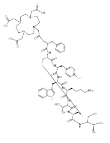 CAS:204318-14-9 DOTA-[Tyr3]-Octreotide 依多曲肽