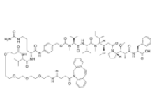 DBCO-PEG4-Val-Cit-PAB-MMAF  
