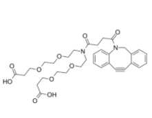 N-DBCO-N-bis(PEG2-C2-acid) 