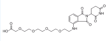 Pomalidomide-PEG4-CH2COOH，cas:2097938-44-6