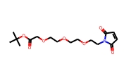 cas:518044-33-2，Mal-PEG3-CH2 tBu-ester