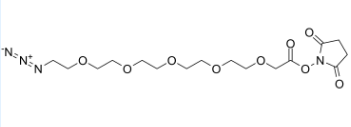 Azido-PEG1-CH2CO2-NHS，cas:2144777-77-3