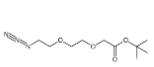 cas:251564-45-1，Azido-PEG2-CH2CO2-t-Bu