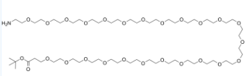 Amino-PEG24-CH2-Boc，氨基-二十四聚乙二醇-丙酸叔丁酯