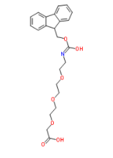 Fmoc-11-氨基-3,6,9-三氧雜十一酸	  