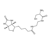 N-生物素-N'-半胱氨酸乙二胺三氟乙酸盐	  