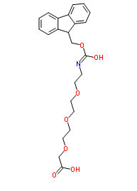 Fmoc-氨基-PEG3-乙酸，Fmoc-amino-PEG3-CH2COOH