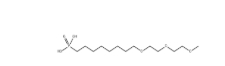 m-PEG3-(CH2)8-Phosphonic acid，2227018-98-4，甲基-三聚乙二醇-C8-膦酸