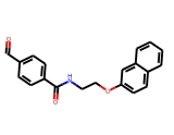 cas:1228153-04-5，4-Formyl-N-(2-(naphthalen-2-yloxy)ethyl)benzamide