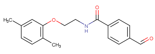 N-[2-(2,5-Dimethylphenoxy)ethyl]-4-formylbenzamide  