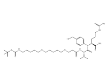 叔丁酯-四聚乙二醇-VAL-CIT-PAB-羟基	 