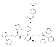 cas:1116086-09-9，Fmoc-Phe -Lys(Trt)-PAB-PNP， ADC试剂