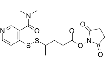 cas:663599-10-8，2,5-dioxopyrrolidin-1-yl 4-((3-(dimethylcarbamoyl)pyridin-4-yl)disulfanyl)pentanoate，ADC定制