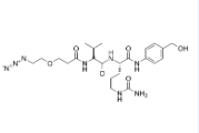 cas:2055041-40-0，Azido-PEG1-Val-Cit-PAB-OH，叠氮-一聚乙二醇-VAL-CIT-PAB-羟基