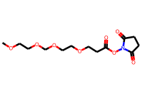 	2,5-Dioxo-1-pyrrolidinyl 4,7,9,12-tetraoxatridecanoate  