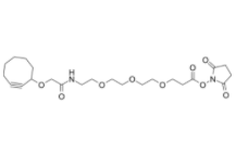 Cyclooctyne-O-amido-PEG3-NHS ester  