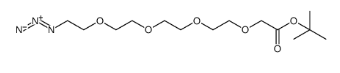 叠氮-四聚乙二醇-乙酸叔丁酯，Azido-PEG4-CH2CO2-tBu